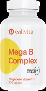 Mega b-complex calivita (100 tablete) megadoza de vitamina b