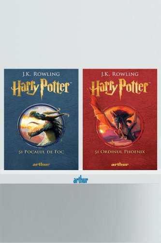 Pachet Harry Potter volumele 4-5 ( Harry Potter și Pocalul de Foc, Harry Potter și Ordinul Phoenix) - J.K. Rowling