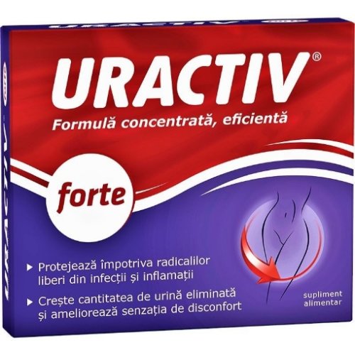 Uractiv forte - 10 capsule fiterman pharma