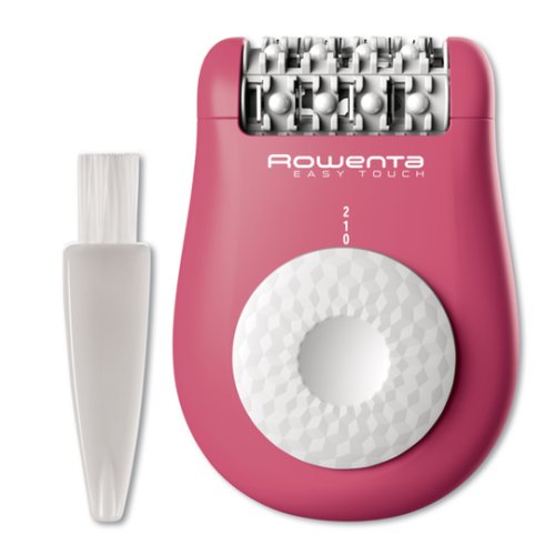 Epilator Rowenta Easy Touch EP1110F1 24 pensete compact usor de utilizat sistem de masaj cu bile roz neon