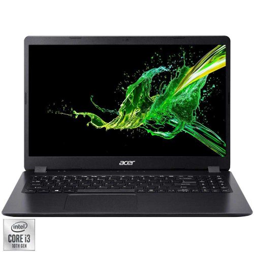 Laptop Acer Aspire 3 A315-56, Intel® Core™ i3-1005G1, 8GB DDR4, SSD 256GB, Intel® UHD Graphics, Linux, Shale Black