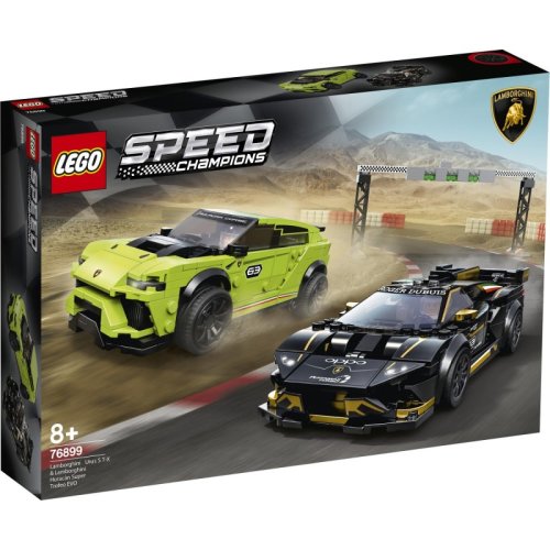 LEGO Speed Champions Lamborghini Urus ST-X si Lamborghini Huracan Super Trofeo EVO 76899