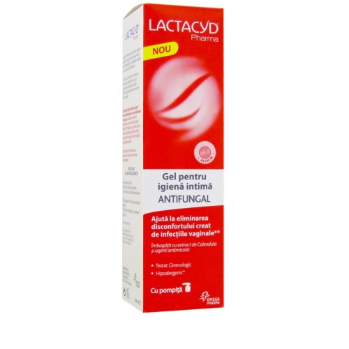 Lactacyd gel igiena intima antifungal x 250ml