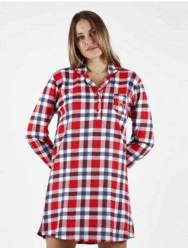 Pijama - comfy nightdress red