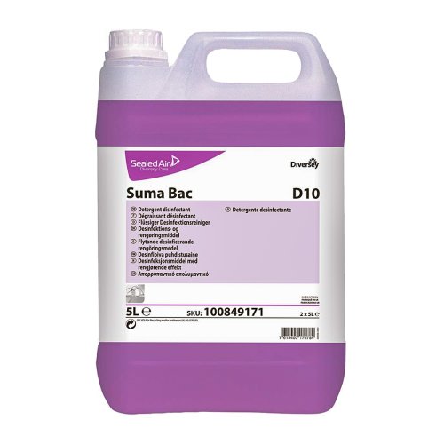 Detergent dezinfectant pentru bucatarie Suma Bac D10 5 litri
