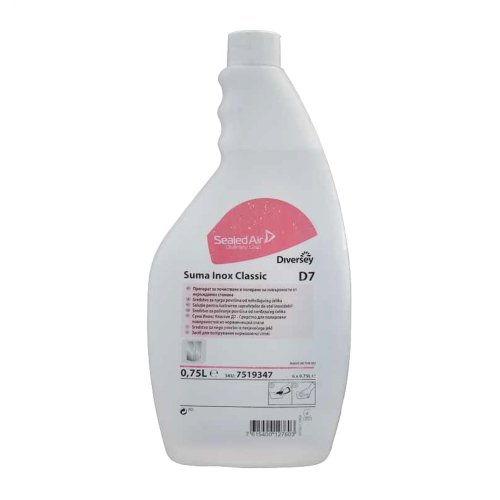 Detergent profesional pentru inox Suma Inox Classic D7 750 ml