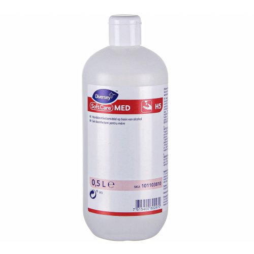 Gel dezinfectant pentru maini Soft Care Med H5 500 ml