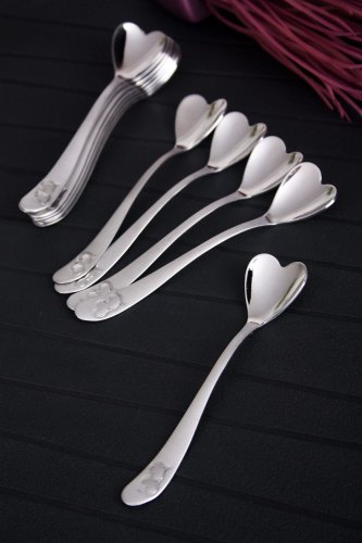 Set de lingura Spoon Set OZD-0001, Metalic, 2x4x11 cm