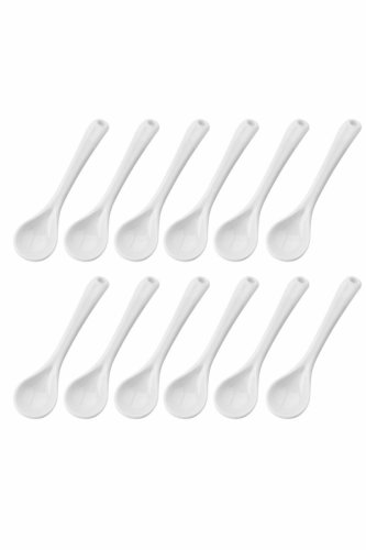 Set de lingura Spoon Set Tim-124 - White, Alb, 10x2x12 cm