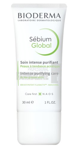 Bioderma Sebium Global Tratament piele predispusa la acnee 30 ml