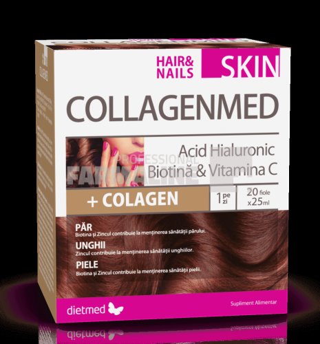CollagenMed Skin Hair & Nails 20 fiole buvabile