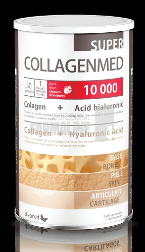 CollagenMed Super 10.000 căpșune 450 g