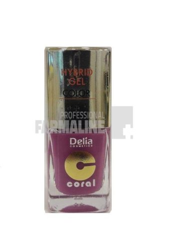 Delia Coral Hybrid Gel Color Step 1 Lac de unghii 37 11 ml