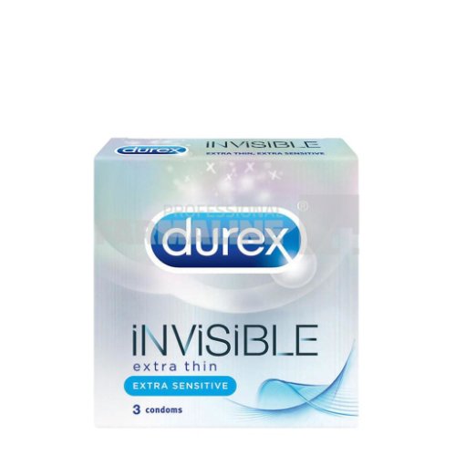 Durex Invisible Extra Sensitive Prezervative 3 bucati