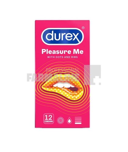 Durex Pleasure Me Prezervative 12 bucati