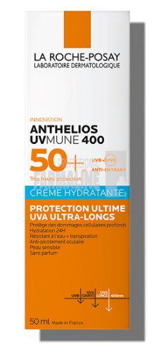 La Roche Posay Anthelios UVMUNE 400 crema hidratanta fara parfum SPF 50+ 50 ml