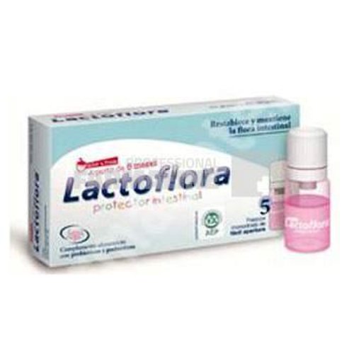 Lactoflora protectie intestinala copii 5 fiole 7ml 