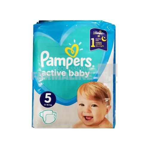 Pampers Active Baby Scutece pentru copii nr. 5 11-16kg 21 bucati
