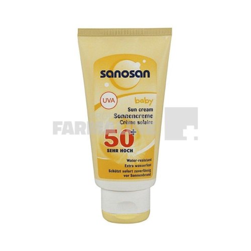 Sanosan Sun Crema protectoare SPF50+ 75 ml 