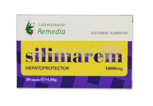 Silimarem Hepatoprotector 1000 mg 30 capsule