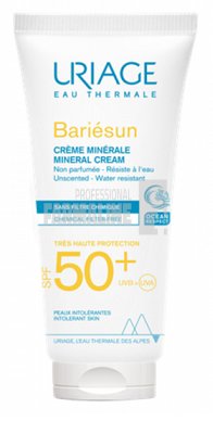 Uriage Bariesun Crema minerala protectie solara SPF50+ 100 ml