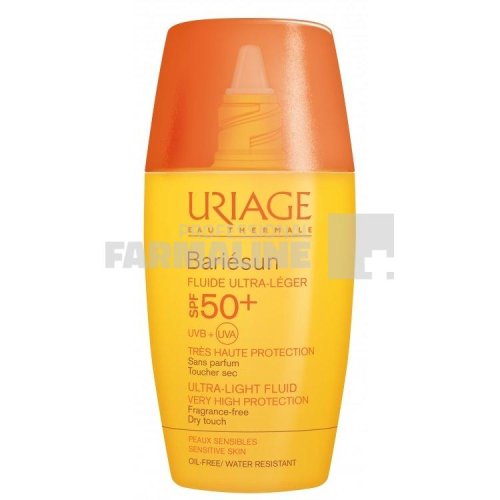 Uriage Bariesun Fluid ultra-lejer protectie solara SPF50+ 30 ml 