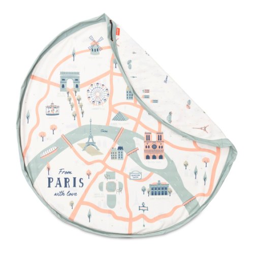 Play&GO Paris Map - Sac depozitare jucarii/Salteluta joaca