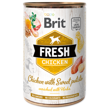 Brit Fresh Pui&Cartof Dulce, 400 g