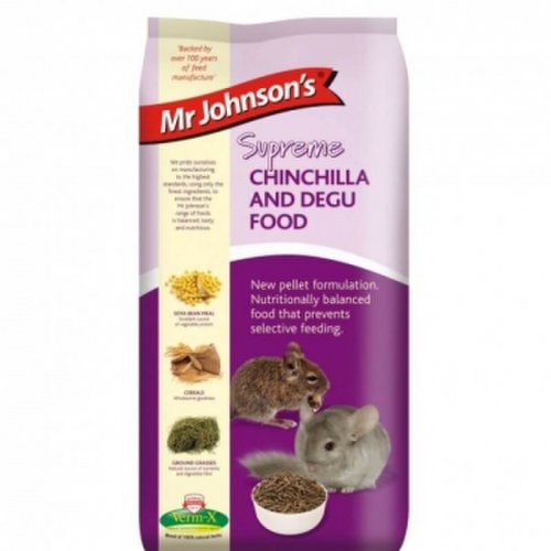 Hrana pentru chinchilla, mr. johnson's supreme, mix, 900g