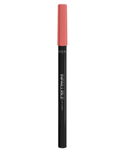 Creion de buze L Oreal Paris Infaillible Lip Liner 201 Hollywood Beige, 7 g