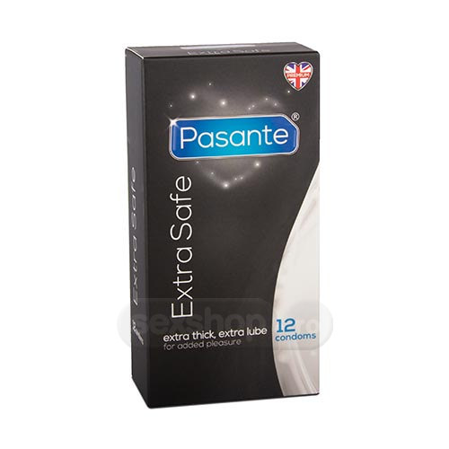 Pasante Extra Sigur Prezervative Groase - 12 bucati