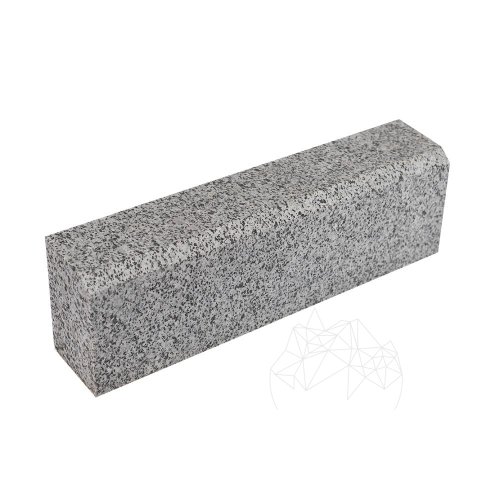 Piatraonline - Bordura granit bianco sardo 10 x 15 x 50 cm (debitata + bizot 1l)