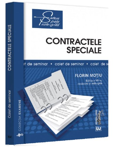 Contractele speciale Sinteze teoretice teste-grila si spete - Ed 8