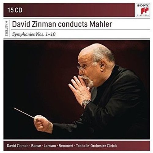 David Zinman Banse Larsson Remmert Tonhalle Orchester Zurich - David Zinman conducts Mahler Symphonies nos 1-10 15CD 