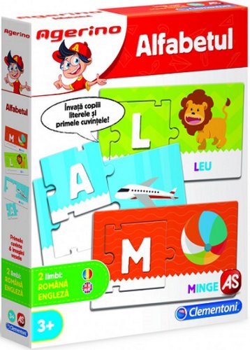 Joc educativ Agerino - Alfabetul