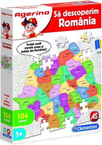 Joc educativ Agerino - Sa descoperim Romania
