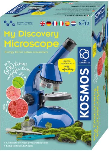 Joc educativ STEM - Microscop pentru copii 600x
