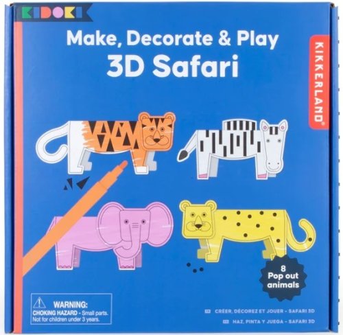 Set de constructie - Make Stick Play - 3D Safari