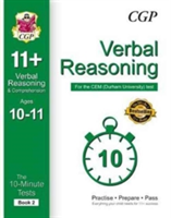 10-Minute Tests for 11+ Verbal Reasoning Ages 10-11 (Book 2) - CEM Test | CGP Books