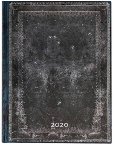 Agenda 2020 - Midnight Steel - Day-at-a-Time, Ultra | Paperblanks
