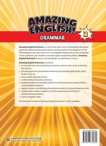 Amazing English 2 - Grammar Book | Angela Carlton, Jennifer Heath
