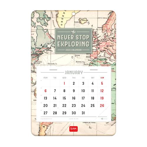 Calendar 2020 - 13-Month - Travel | Legami