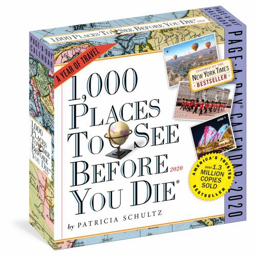 Calendar 2020 - Page-A-Day - 1000 Places to See Before You Die | Workman Publishing