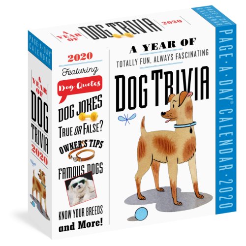 Calendar 2020 - Page-A-Day - A Year of Dog | Workman Publishing