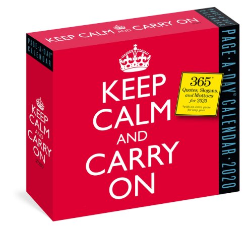Calendar 2020 - Page-A-Day - Keep Calm and Carry On | Workman Publishing