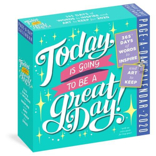 Calendar 2020 - Page-A-Day - Today is Going to Be a Great Day! | Workman Publishing 
