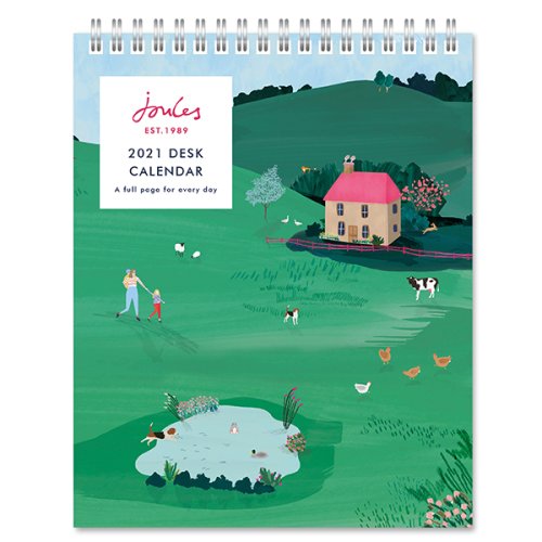 Calendar 2021 - Desk Easel - Joules | Portico Designs