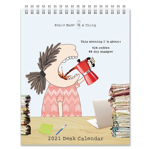 Calendar 2021 - Desk Easel - Rosie Made a Thing | Portico Designs