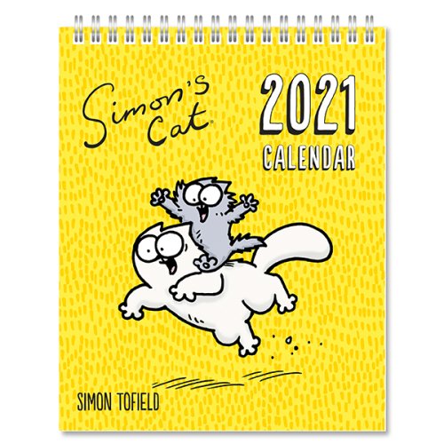 Calendar 2021 - Desk Easel - Simon's Cat | Portico Designs