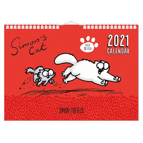 Calendar 2021 - Family Planner - Simon's Cat | Portico Designs